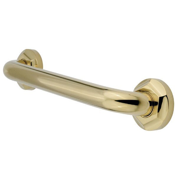 32-13/16" L, Traditional, 17 ga. Brass, Grab Bar, Polished Brass, Metropolitan, Mfr#: DR714302