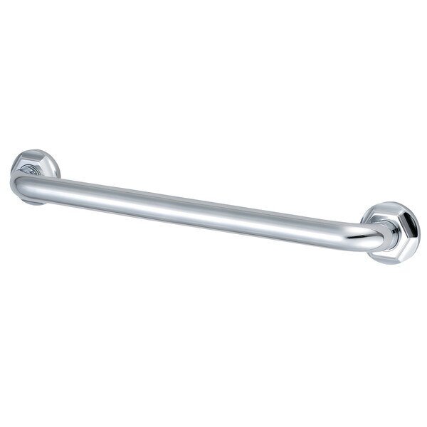 34-13/16" L, Traditional, 17 ga. Brass, Grab Bar, Polished chrome, Metropolitan, Mfr#: DR714321