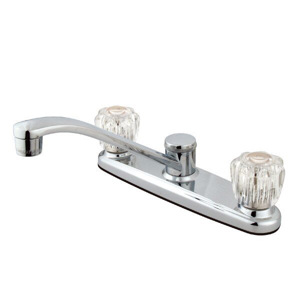 FB111 8-Inch Centerset Kitchen Faucet with Sprayer, Americana, Mfr#: FB111