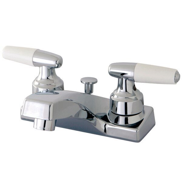 FB201 4-Inch Centerset Bathroom Faucet with Retail Pop-Up, Americana, Mfr#: FB201
