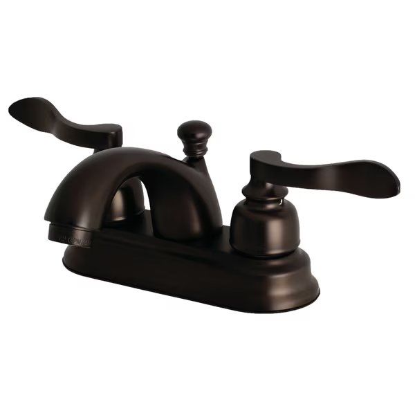 FB2605NFL 4-Inch Centerset Bathroom Faucet with Retail Pop-Up, Nuwave French, Mfr#: FB2605NFL