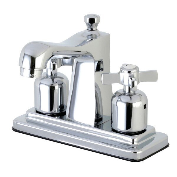 FB4641ZX 4-Inch Centerset Bathroom Faucet with Retail Pop-Up, Millennium, Mfr#: FB4641ZX