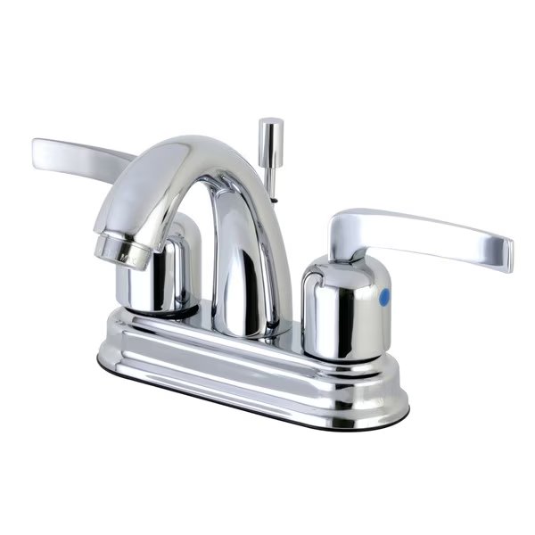 FB5611EFL 4-Inch Centerset Bathroom Faucet with Retail Pop-Up, Kingston, Mfr#: FB5611EFL