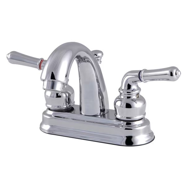 FB5611NML 4-Inch Centerset Bathroom Faucet with Retail Pop-Up, Kingston Brass, Mfr#: FB5611NML