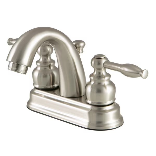 FB5618KL 4-Inch Centerset Bathroom Faucet with Retail Pop-Up, Knight, Mfr#: FB5618KL