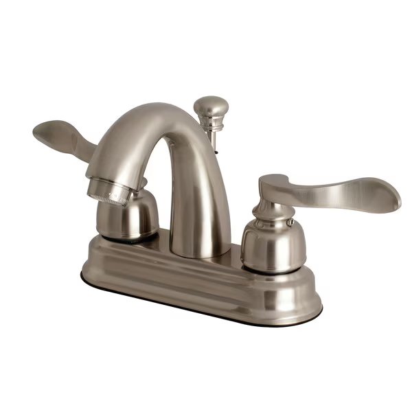 FB5618NFL 4-Inch Centerset Bathroom Faucet with Retail Pop-Up, Nuwave French, Mfr#: FB5618NFL