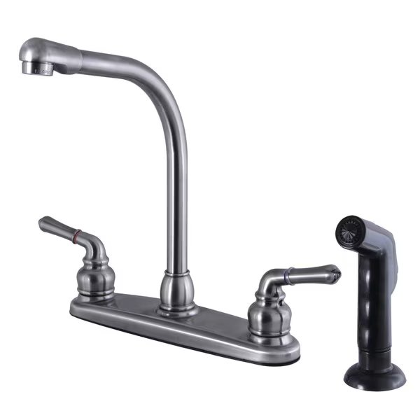 FB754SP 8-Inch Centerset Kitchen Faucet with Sprayer, Magellan, Mfr#: FB754SP