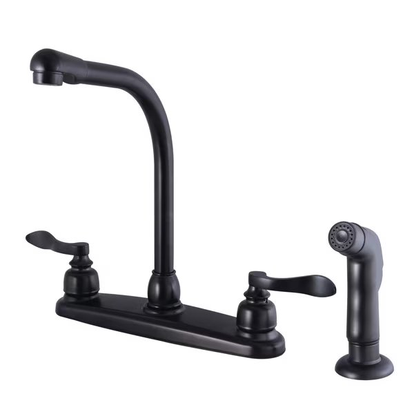 FB755NFLSP 8-Inch Centerset Kitchen Faucet with Sprayer, Nuwave French, Mfr#: FB755NFLSP