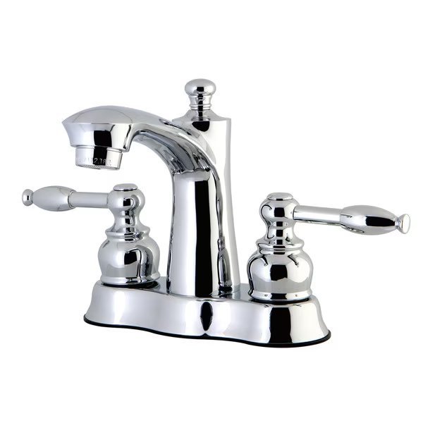FB7611KL 4-Inch Centerset Bathroom Faucet with Retail Pop-Up, Knight, Mfr#: FB7611KL