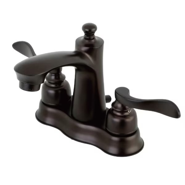 FB7615NFL 4-Inch Centerset Bathroom Faucet with Retail Pop-Up, Nuwave French, Mfr#: FB7615NFL