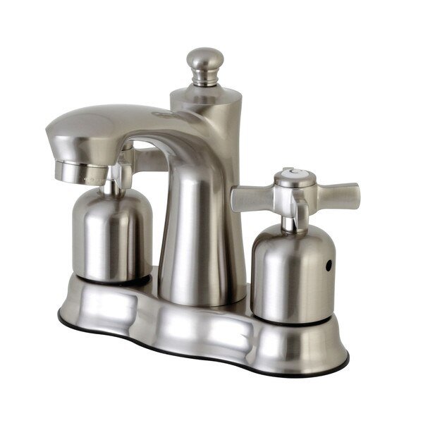 FB7618ZX 4-Inch Centerset Bathroom Faucet with Retail Pop-Up, Millennium, Mfr#: FB7618ZX