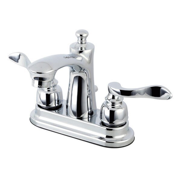 FB7621NFL 4-Inch Centerset Bathroom Faucet with Retail Pop-Up, Nuwave French, Mfr#: FB7621NFL