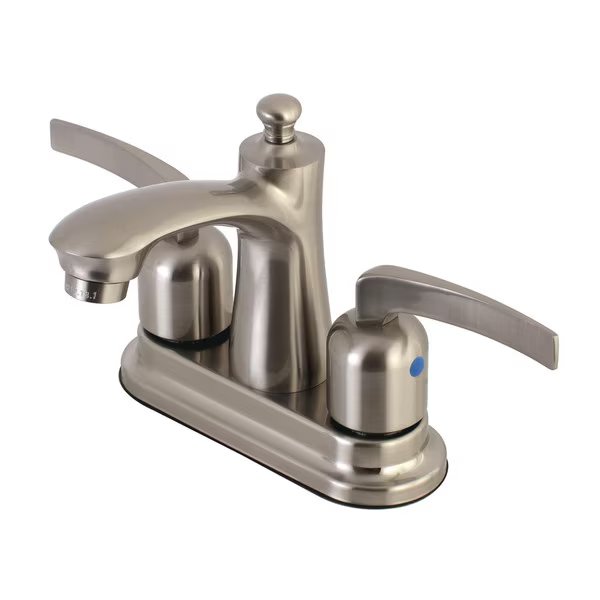 FB7628EFL 4-Inch Centerset Bathroom Faucet with Retail Pop-Up, Kingston, Mfr#: FB7628EFL