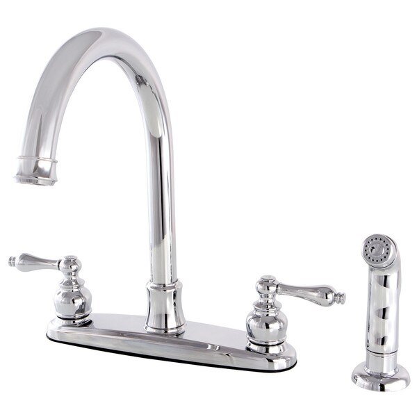 FB7791ALSP 8-Inch Centerset Kitchen Faucet with Sprayer, Victorian, Mfr#: FB7791ALSP