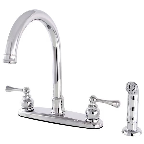 FB7791BLSP 8-Inch Centerset Kitchen Faucet with Sprayer, Vintage, Mfr#: FB7791BLSP