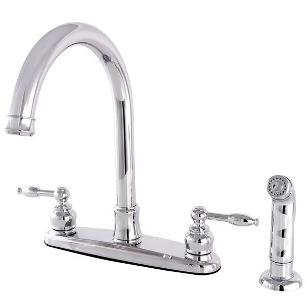 FB7791KLSP 8-Inch Centerset Kitchen Faucet with Sprayer, Knight, Mfr#: FB7791KLSP
