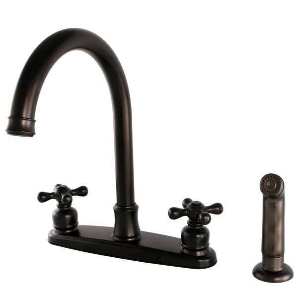 FB7795AXSP 8-Inch Centerset Kitchen Faucet with Sprayer, Victorian, Mfr#: FB7795AXSP