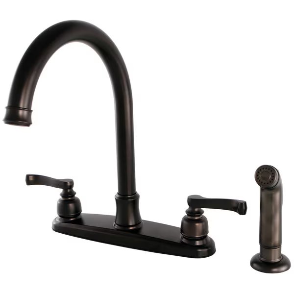 FB7795FLSP 8-Inch Centerset Kitchen Faucet with Sprayer, Royale, Mfr#: FB7795FLSP