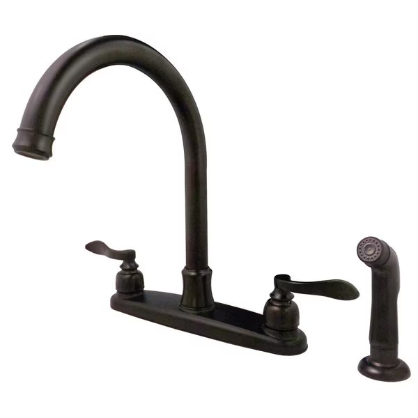 FB7795NFLSP 8-Inch Centerset Kitchen Faucet with Sprayer, Nuwave French, Mfr#: FB7795NFLSP
