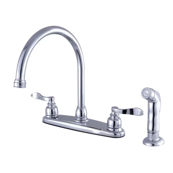 FB791NFLSP 8-Inch Centerset Kitchen Faucet with Sprayer, Nuwave French, Mfr#: FB791NFLSP