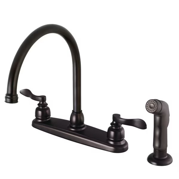 FB795NFLSP 8-Inch Centerset Kitchen Faucet with Sprayer, Nuwave French, Mfr#: FB795NFLSP