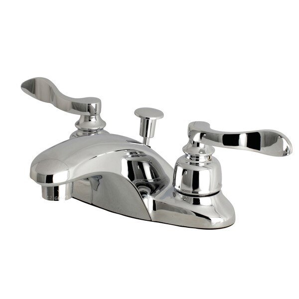 FB8621NFL 4-Inch Centerset Bathroom Faucet with Retail Pop-Up, Nuwave French, Mfr#: FB8621NFL
