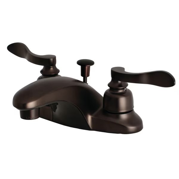 FB8625NFL 4-Inch Centerset Bathroom Faucet with Retail Pop-Up, Nuwave French, Mfr#: FB8625NFL