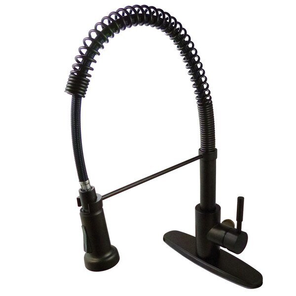 Single-Handle Pre-Rinse Kitchen Faucet, Oil Rubbed Bronze, Gourmetier, Mfr#: GSY8885DL