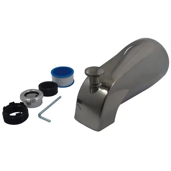 5-3/8" Universal Diverter, Tub Spout, Brushed Nickel, Showerscape, Mfr#: K1273A8