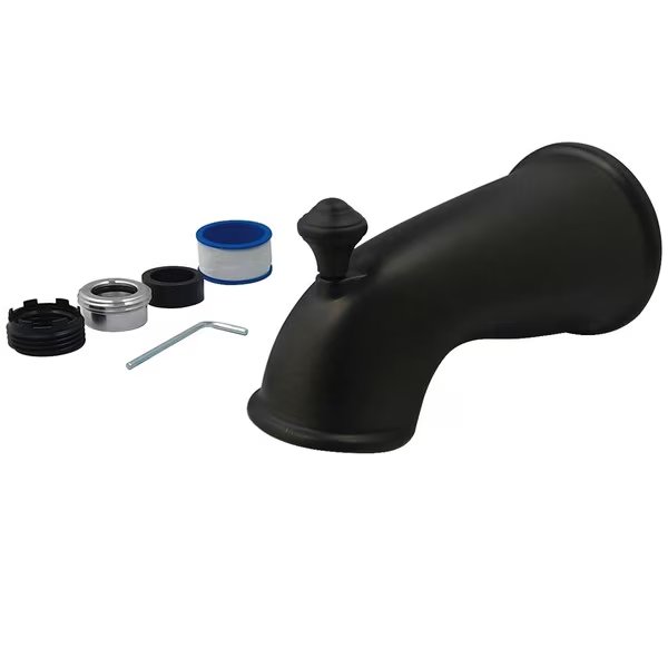 6" Universal, Tub Spout W/ Diverter, Oil Rubbed Bronze, Showerscape, Mfr#: K1275A5
