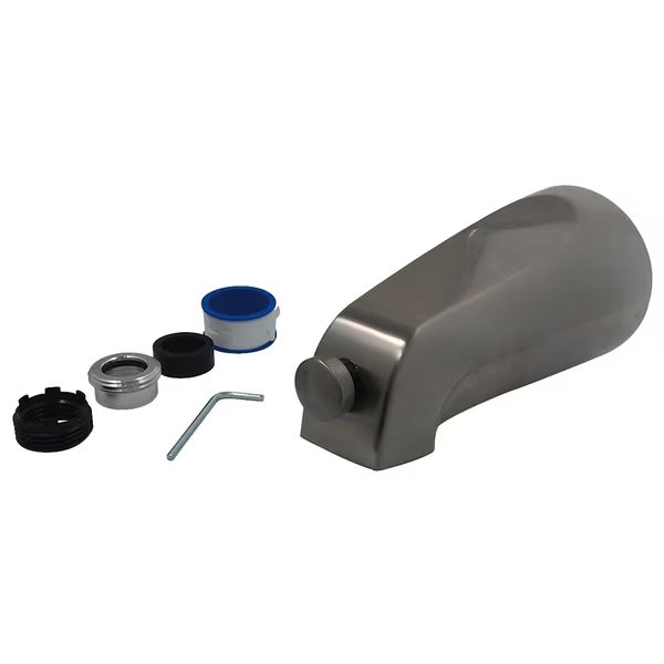 5" Universal Diverter, Tub Spout, Brushed Nickel, Showerscape, Mfr#: K1288A8
