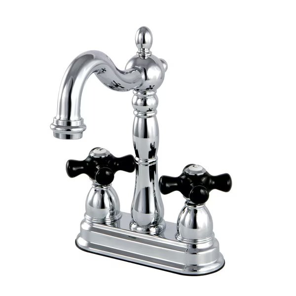 4" Centerset Bar Faucet, Polished Chrome, Kingston Brass, Mfr#: KB1491PKX