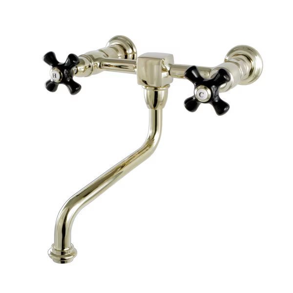 KS1212PKX Wall Mount Bathroom Faucet, Duchess, Mfr#: KS1212PKX