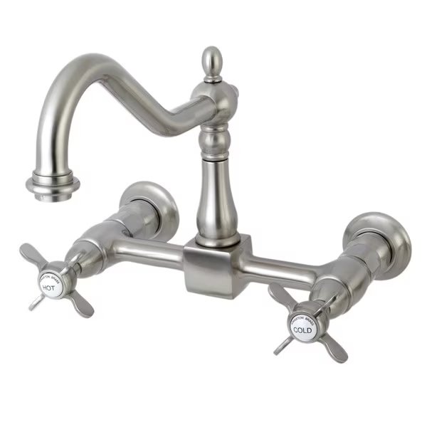 KS1248BEX 8-Inch Centerset Wall Mount Kitchen Faucet, Essex, Mfr#: KS1248BEX