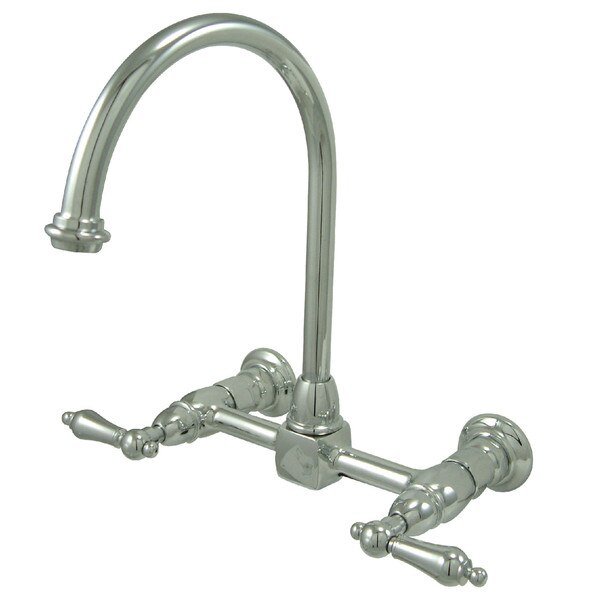 KS1291AL 8-Inch Centerset Wall Mount Kitchen Faucet, Restoration, Mfr#: KS1291AL