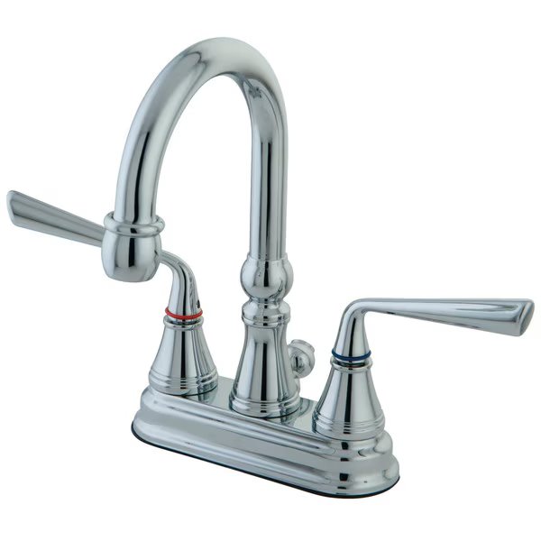 KS2611ZL 4-Inch Centerset Bathroom Faucet, Silver Sage, Mfr#: KS2611ZL