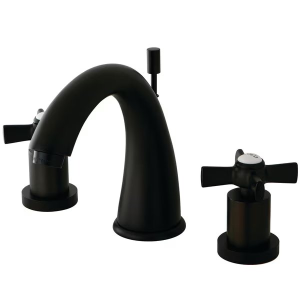 8" Widespread Bathroom Faucet, Oil Rubbed Bronze, Kingston Brass, Mfr#: KS2965ZX