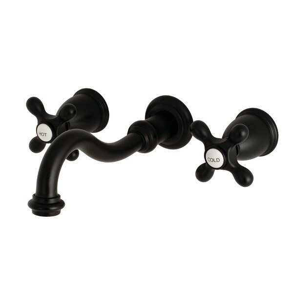 KS3120AX 2-Handle Wall Mount Bathroom Faucet, Vintage, Mfr#: KS3120AX