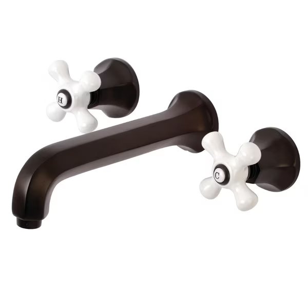 KS4125PX 2-Handle Wall Mount Bathroom Faucet, Metropolitan, Mfr#: KS4125PX