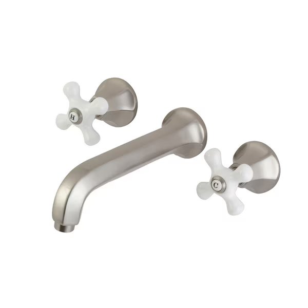 KS4128PX 2-Handle Wall Mount Bathroom Faucet, Metropolitan, Mfr#: KS4128PX