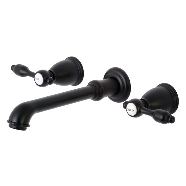 KS7120TAL Two-Handle Wall Mount Bathroom Faucet, Tudor, Mfr#: KS7120TAL