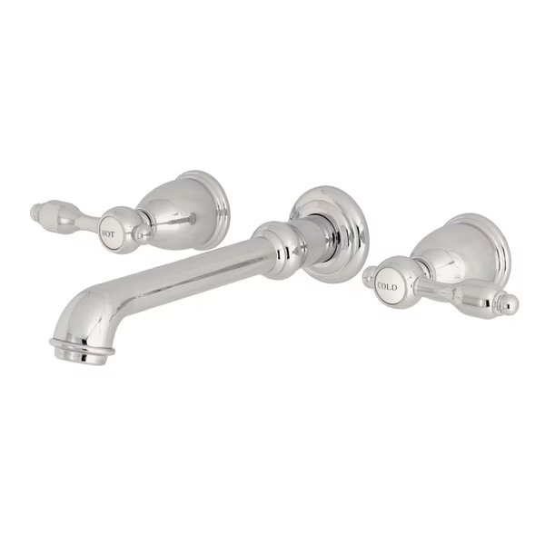 KS7121TAL Two-Handle Wall Mount Bathroom Faucet, Tudor, Mfr#: KS7121TAL