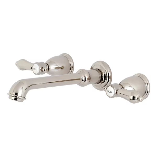 KS7126BAL Two-Handle Wall Mount Bathroom Faucet, Heirloom, Mfr#: KS7126BAL