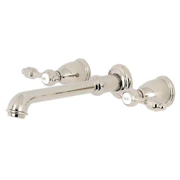 KS7126TAL Two-Handle Wall Mount Bathroom Faucet, Tudor, Mfr#: KS7126TAL