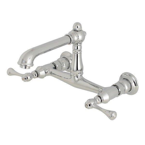 KS7241BL Wall Mount Bathroom Faucet, English Country, Mfr#: KS7241BL