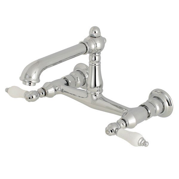 KS7241PL Wall Mount Bathroom Faucet, English Country, Mfr#: KS7241PL