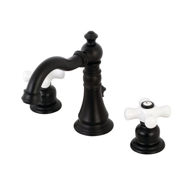 FSC1970PX American Classic 8" Widespread Bathroom Faucet, Matte Black, Fauceture, Mfr#: FSC1970PX