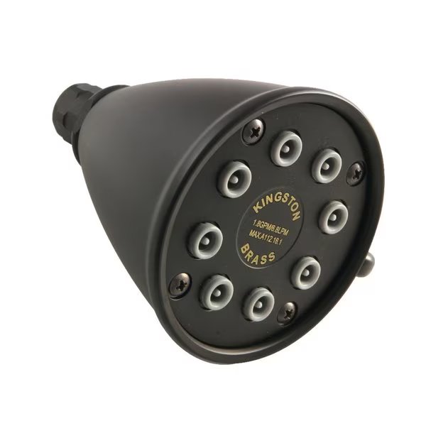 Shower Head, Matte Black, Wall Mount, Showerscape, Mfr#: K139A0MB