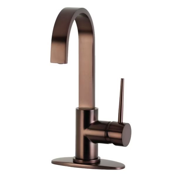 LS8615NYL New York One-Handle 1-Hole Deck Mounted Bar Faucet, Bronze, Kingston Brass, Mfr#: LS8615NYL