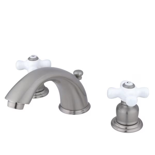 KB968PX Magellan Widespread Bathroom Faucet, Brushed Nickel, Kingston Brass, Mfr#: KB968PX